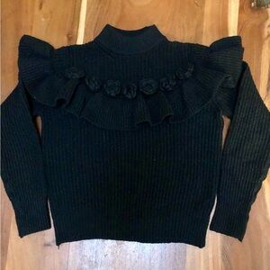 Girls Colorful Planet Sweater